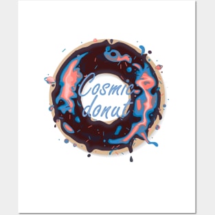 Cosmic donut Posters and Art